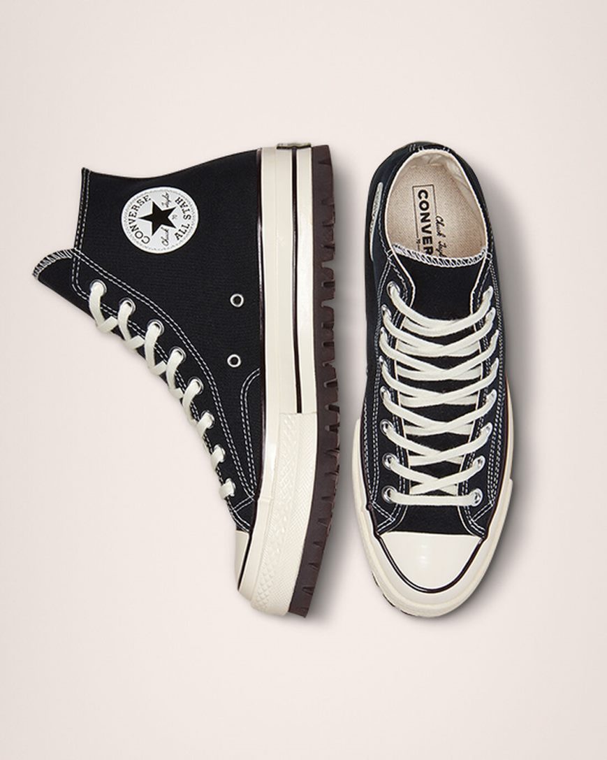 Tenisky Vysoke Converse Chuck 70 Trek Panske Čierne | SK DNORE9